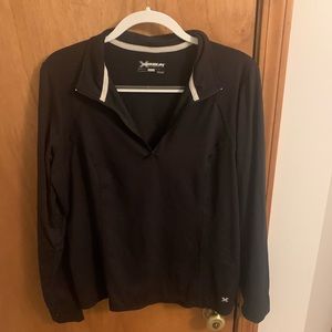 Black Athletic 1/4 Zip